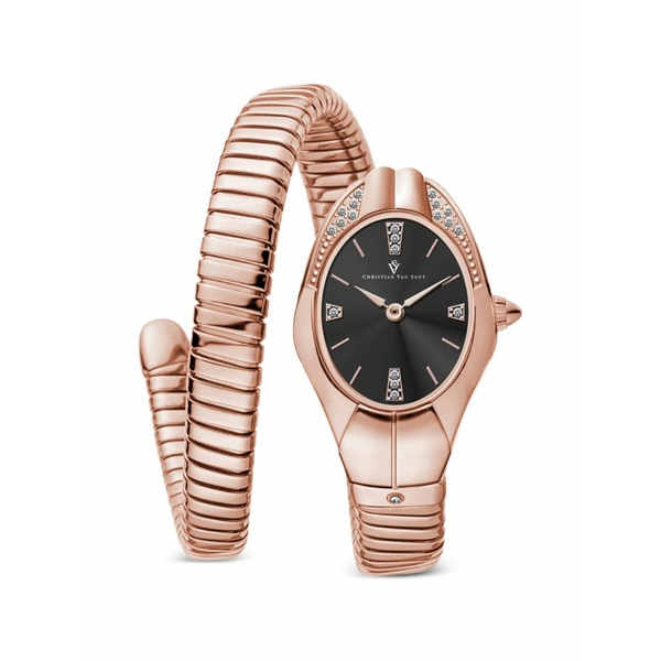 クリスチャンバンサント レディース ウオッチ 付属物 Naga 22粍 watch Black
