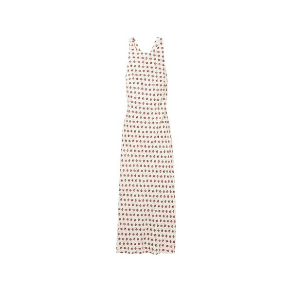 クローディピエルロ レディース 衣裳 トップス Criss-cross floral-print dress Neutrals