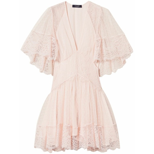 ツイン書き割り レディース 衣裳 トップス Isola bella short dress Pink