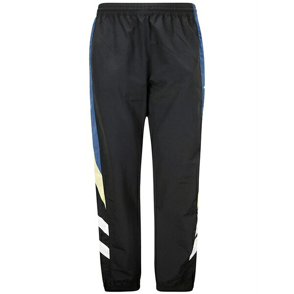 マーティン・サクラ色 メンズ 心地好いズボン下 ボトムス Panelled track pants Black