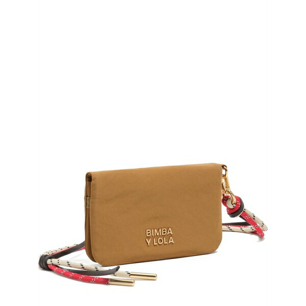 ビンバ イ ローラ レディース 紙入れ 付属品 Logo-plaque rope-strap wallet Neutrals