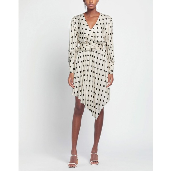 スペース レディース ワンピース トップス Short dresses Ivory