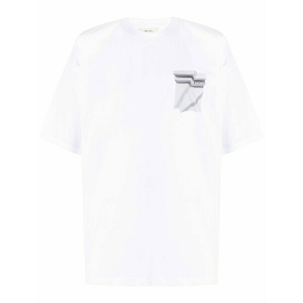 爆売り! ゼニア メンズ Tシャツ トップス ロゴ sleepyhollowevents.com