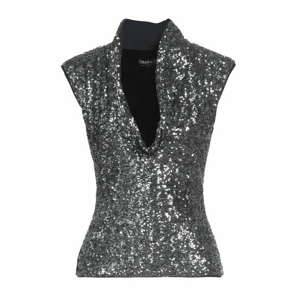 【送料無料】 チアラ・ボニ・プティ・ローブ レディース Tシャツ トップス Tops Metallic|asty