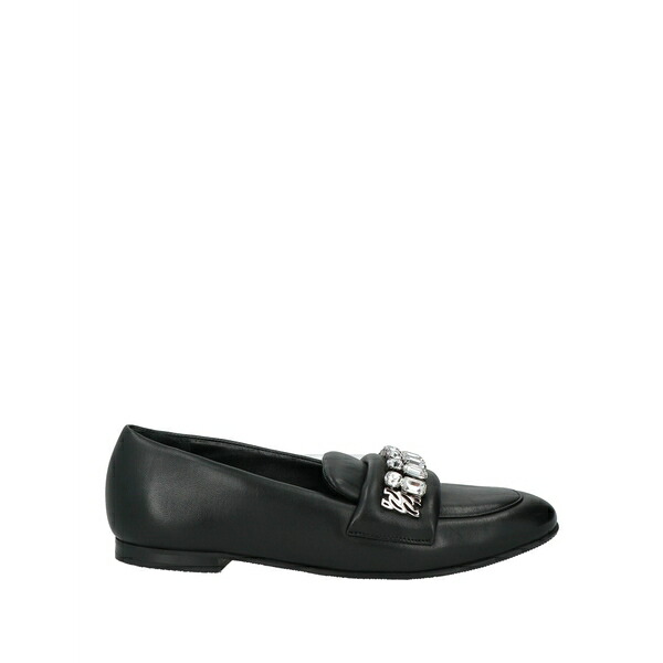 【送料無料】 カサディ レディース スリッポン・ローファー シューズ Loafers Black