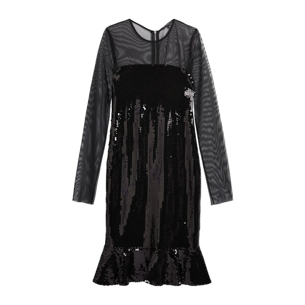 【送料無料】 ガウド レディース ワンピース トップス Midi dresses Black