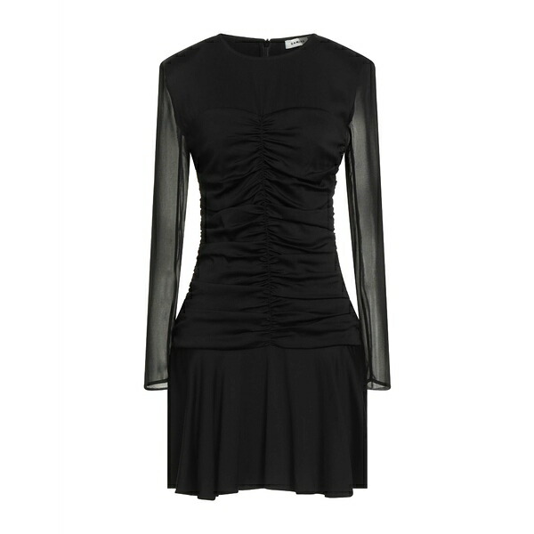 【送料無料】 サンドロ レディース ワンピース トップス Mini dresses Black