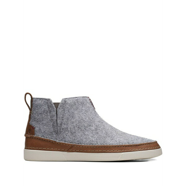 クラークス メンズ ブーツ シューズ Gereld easy chelsea boots Grey｜asty