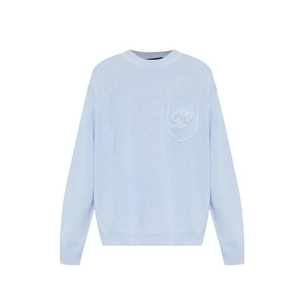 ディースクエアード メンズ 編み物\u0026ティーシャツ アウター Pocket knit jumper Blue
