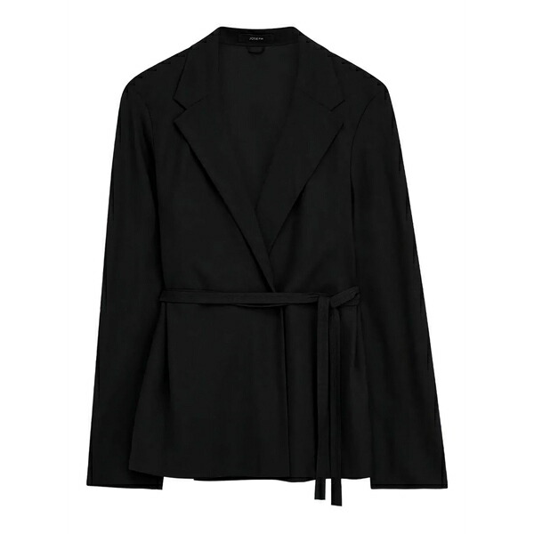 ジョセフ レディース 上衣＆上衣 アウター Haxo tie-fastening blazer Black