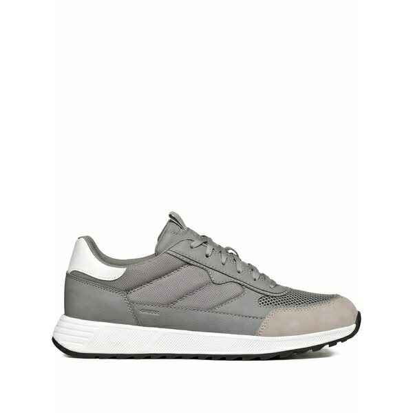 ジェオックス メンズ スニーカー シューズ Molveno panelled sneakers Grey