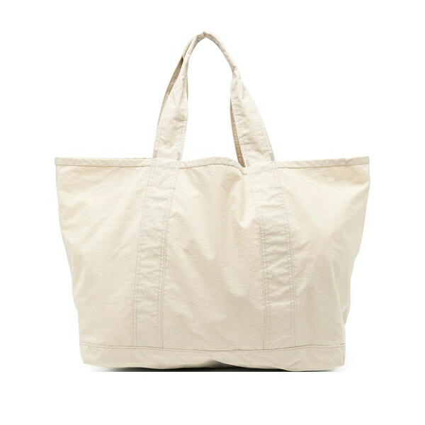 ジェームス 蝦蟇口 メンズ トートバッグ 御徒面子 Matte nylon tote bag Neutrals