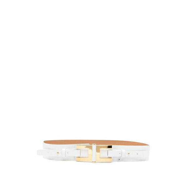 エリザベスフランキ レディース 三尺帯 付属物 Logo belt White