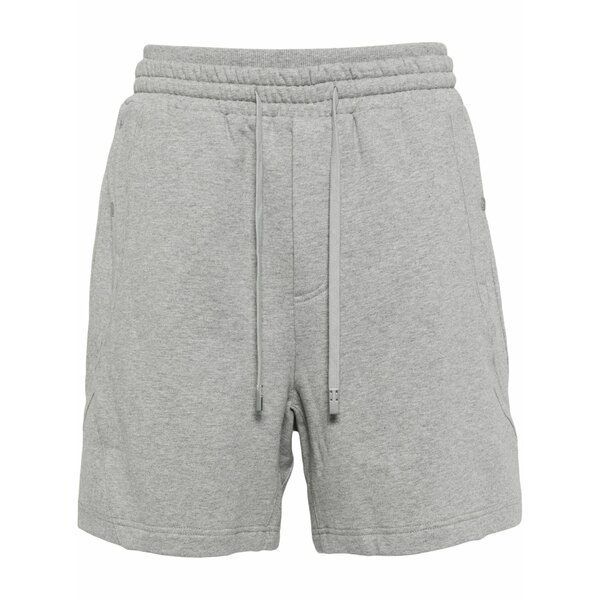 シーツーエイチフォー メンズ 心地好いズボン下 ボトムス M??lange-effect cotton track shorts Grey