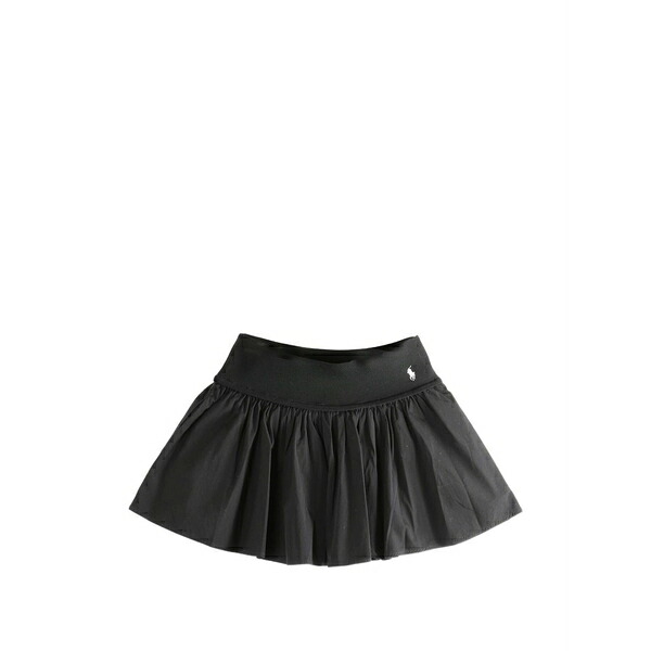 ラルフローレン レディース スカート ボトムス Gathered mini skirt Black