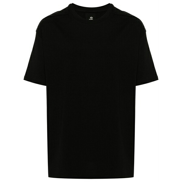 トム・Cr メンズ ティーシャツ トップス Cotton t-shirt Black トップス-Tシャツ・カットソー
