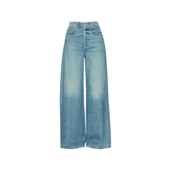 マザー レディース デニムパンツ ボトムス Button dream jeans Blue
