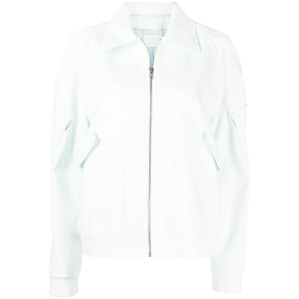 ディオンリー レディース 上衣＆上衣 アウター Zip-up fitted bomber jacket Blue