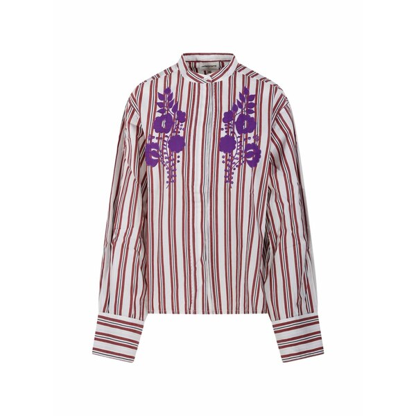 アンティックバティック レディース シャツ トップス Miradi blouse White