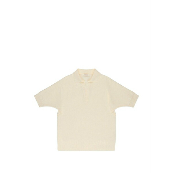 ザノーネ レディース Tシャツ トップス V-neck t-shirt Neutrals｜asty