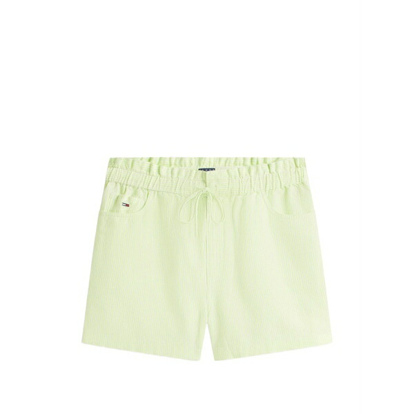 トミーヒルフィガー レディース 心地好いズボン下 ボトムス Striped shorts Green レディースファッション-ボトムス-パンツ