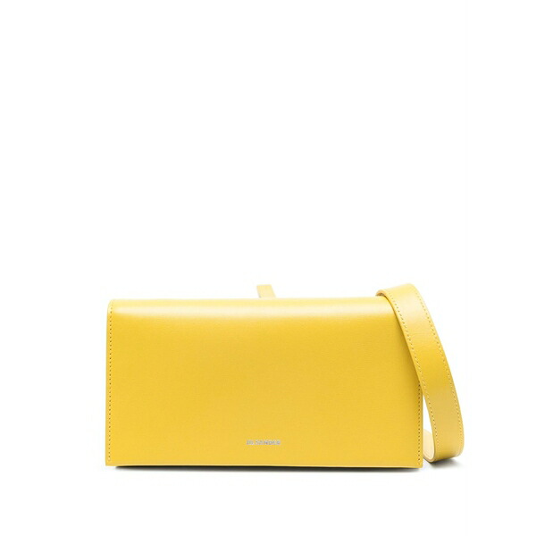 ジル・サンダー レディース ショルダーバッグ 御徒面子 Allday cross body bag Yellow