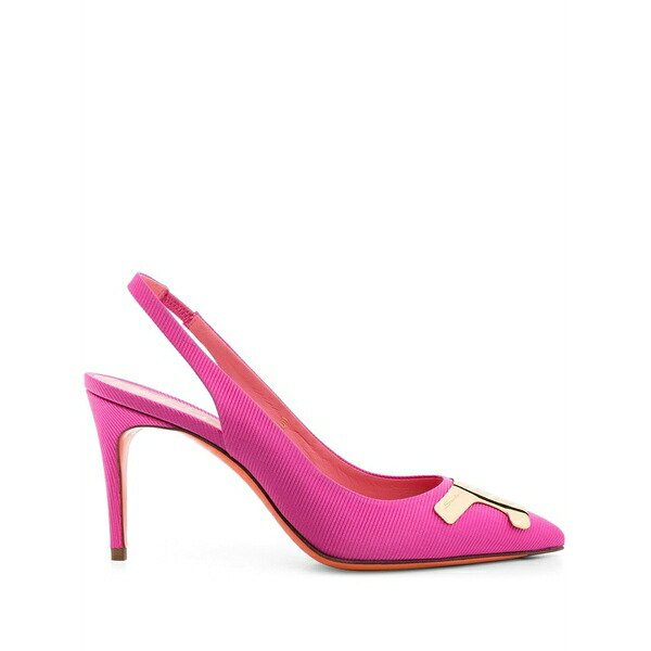 サントーニ レディース パンプス シューズ Ribbed-finish 90粍 pumps Pink