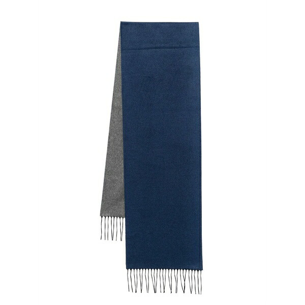 ディーフォーポイントゼロ メンズ えり巻き・袈裟・えり巻き 付属物 Logo-patch scarf Grey