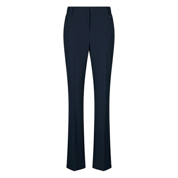 リュージョー レディース 心地好いズボン下 ボトムス Cady flared trousers Blue