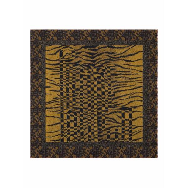 ピエール＝ルイ・マシア メンズ えり巻き・袈裟・えり巻き 付属物 Tiger-pattern scarf Brown