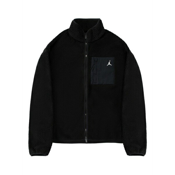ジョーダン メンズ 上衣＆上衣 アウター Chest-pocketed jacket Black