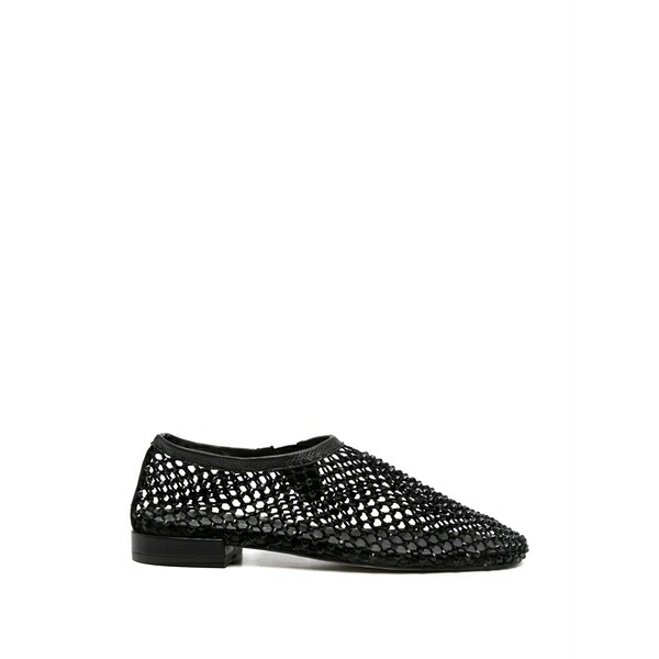 ペドロ ミラレス レディース パンプス シューズ Zucaina crystal-embellished mesh pumps Black