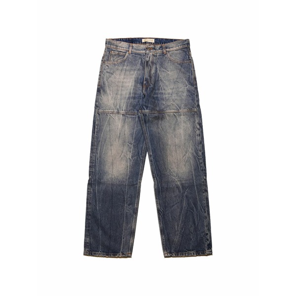 パウラ メンズ ジーンズズボン下 ボトムス Sofian panelled jeans Blue