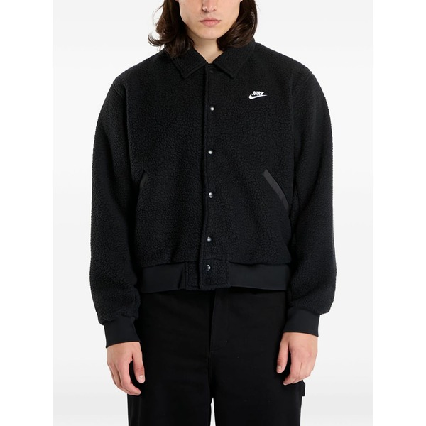 ナイキ メンズ ジャケット＆ブルゾン アウター High-pile fleece jacket Black｜asty