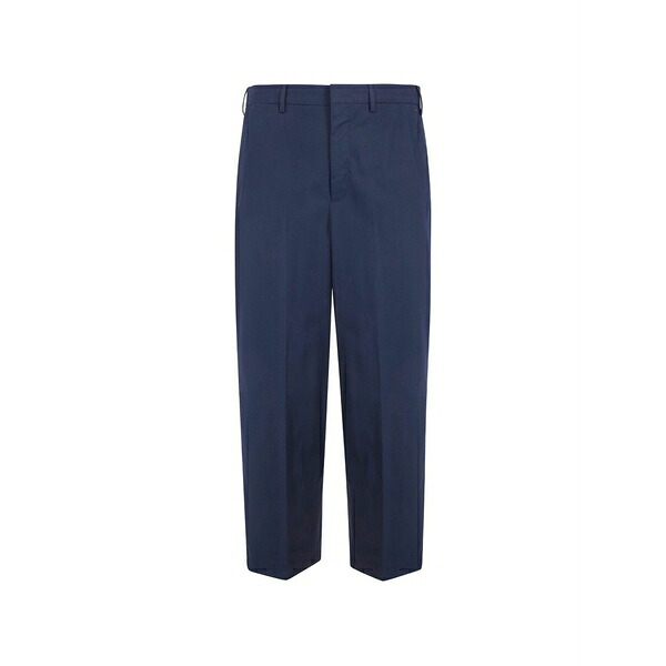 PTトリノ メンズ 心地好いズボン下 ボトムス Pressed-crease trousers Blue