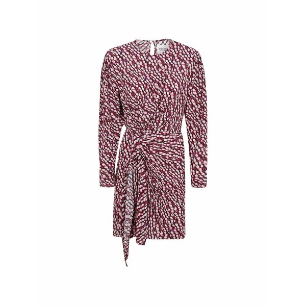 イザ呼びりん マラン レディース 衣装 トップス ??toile knot-detail mini dress Red