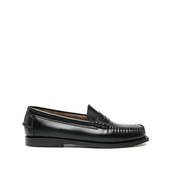 セバゴ レディース スリッポン・ローファー シューズ Leather loafers Black