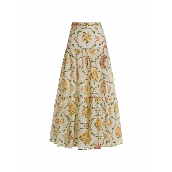 アグア バイ アグアベンディータ レディース スカート ボトムス Anis cordillera maxi skirt Neutrals｜asty