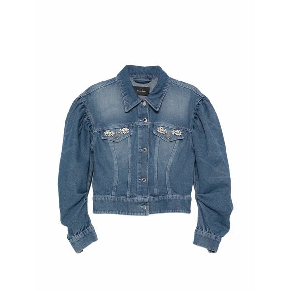 シモーネ・ロシャ レディース 上衣＆上衣 アウター Embellished jacket Blue