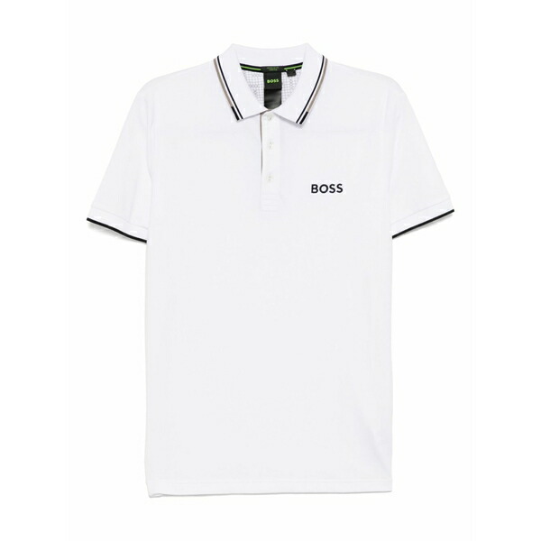 元締め メンズ スポーツシャツ トップス Paddy polo shirt White