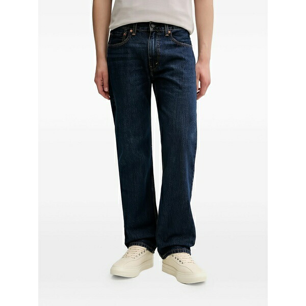 リーバイス メンズ デニムパンツ ボトムス 555 relaxed straight denim jeans Blue|asty