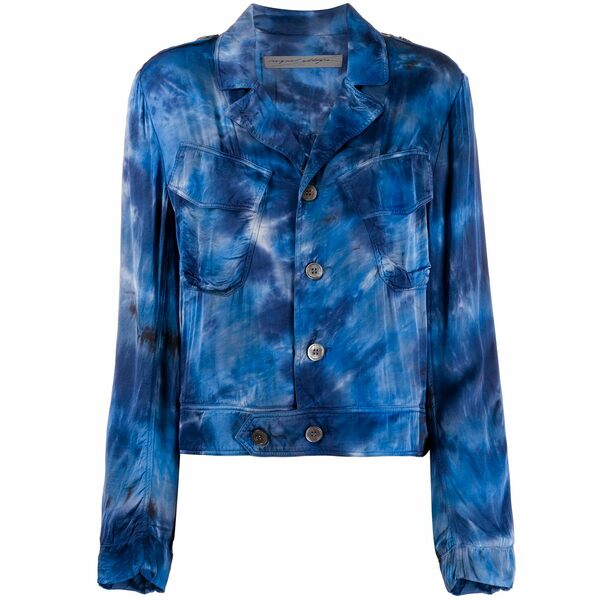 ラクエル・アレグラ レディース ジャケット＆ブルゾン アウター Tie dye print jacket Blue｜asty