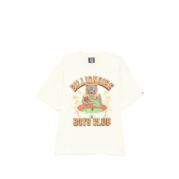 ビリオネアボーイズクラブ メンズ Tシャツ トップス Graphic t-shirt Neutrals|asty