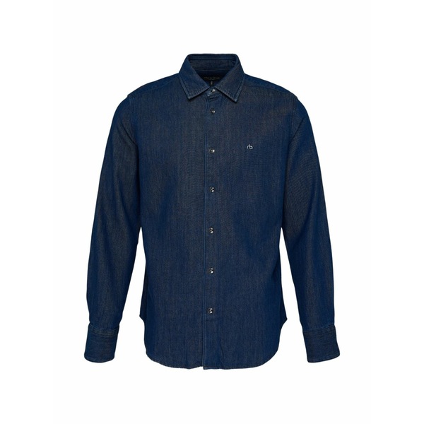 ラグアンドボーン メンズ プルオーバー トップス Tomlin denim shirt Blue