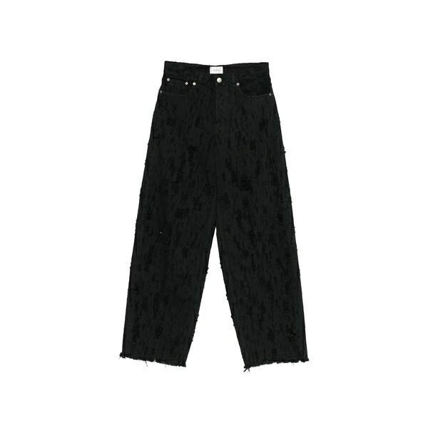 ご機嫌冷やりとした レディース ジーンズズボン下 ボトムス Bethany destroyed jeans Black