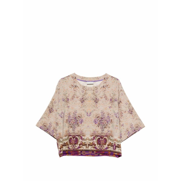 ピエール＝ルイ・マシア レディース プルオーバー トップス Adanastr paisley border shirt Neutrals レディースファッション-トップス
