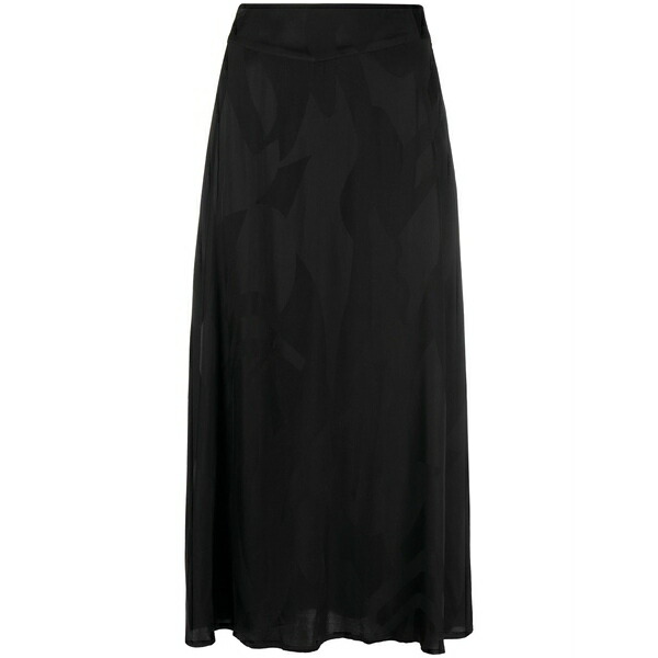 バッシュ レディース スカート ボトムス Banessa high-waisted midi skirt Black