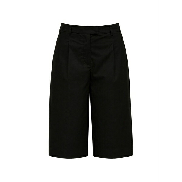 パトリツィア ペペ レディース 心地好いズボン下 ボトムス Pleated shorts Black