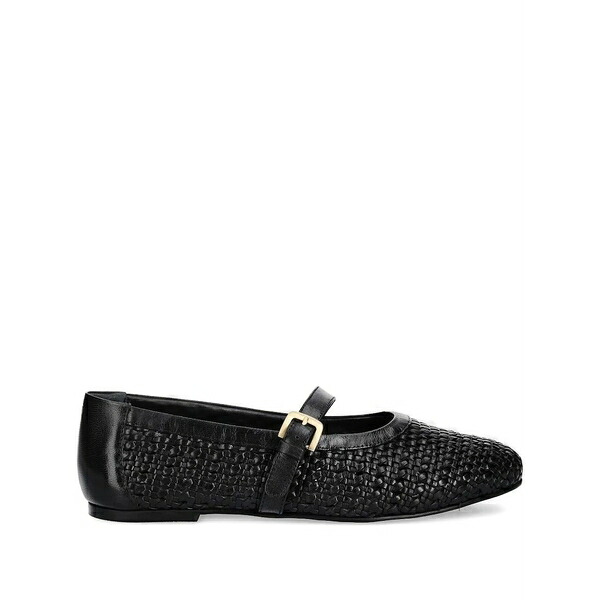 ガント レディース パンプス シューズ Chadii woven-leather flats pumps Black