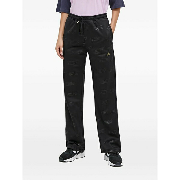 アディダス レディース カジュアルパンツ ボトムス Logo trousers Black